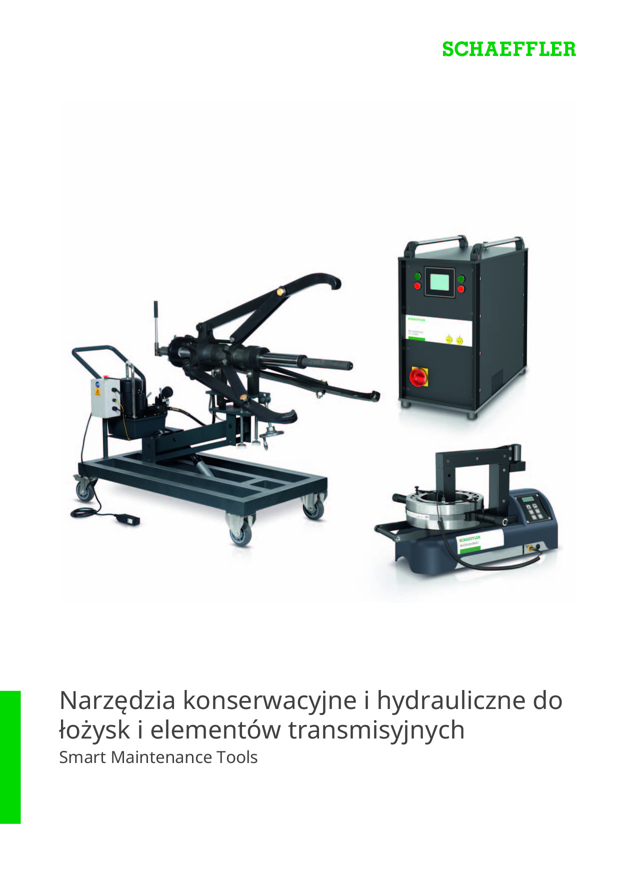 Schaeffler - narzędzia konserwacyjne i hydrauliczne do łożysk i elementów transmisyjnych