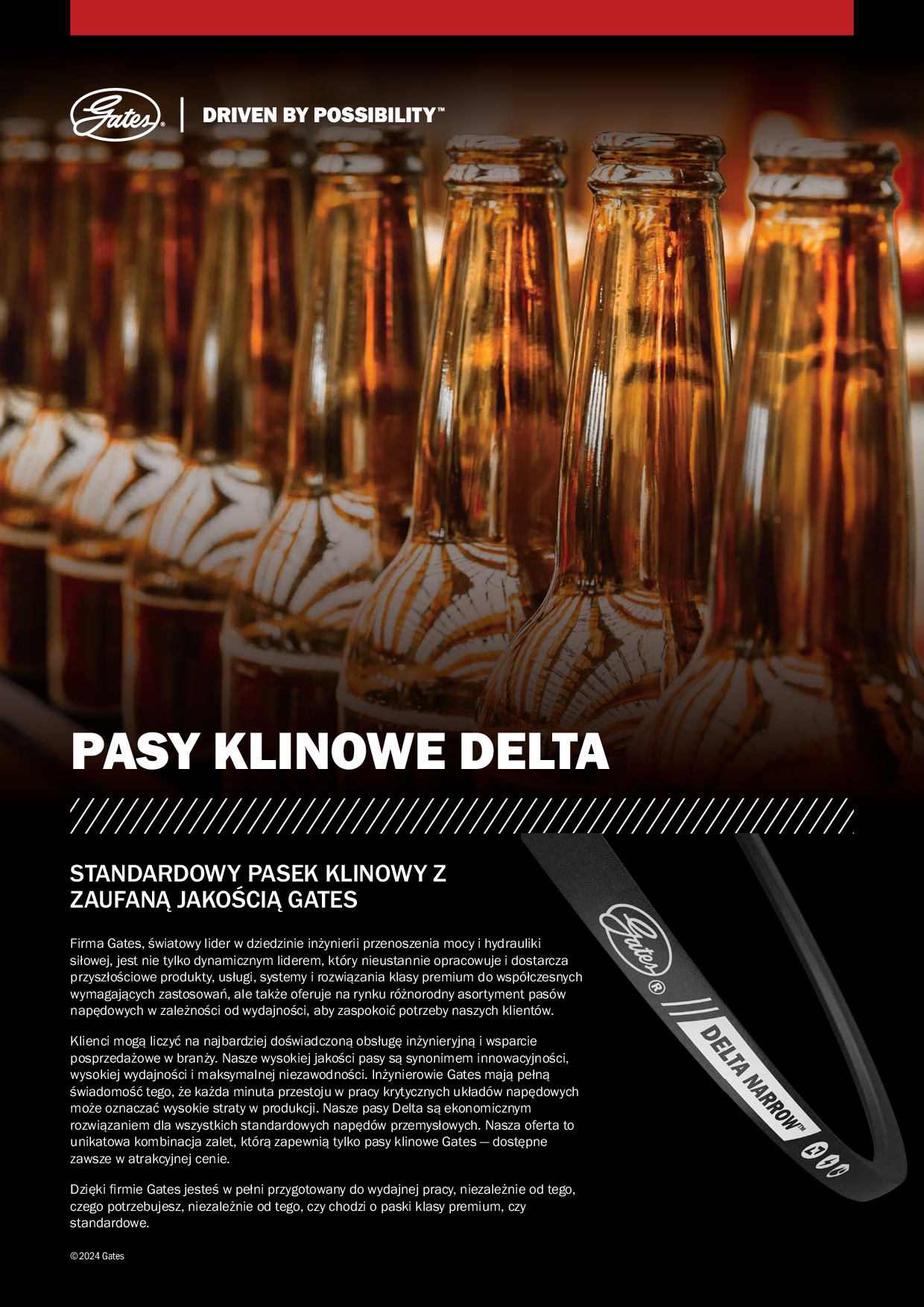 Gates - Pasy klinowe Delta