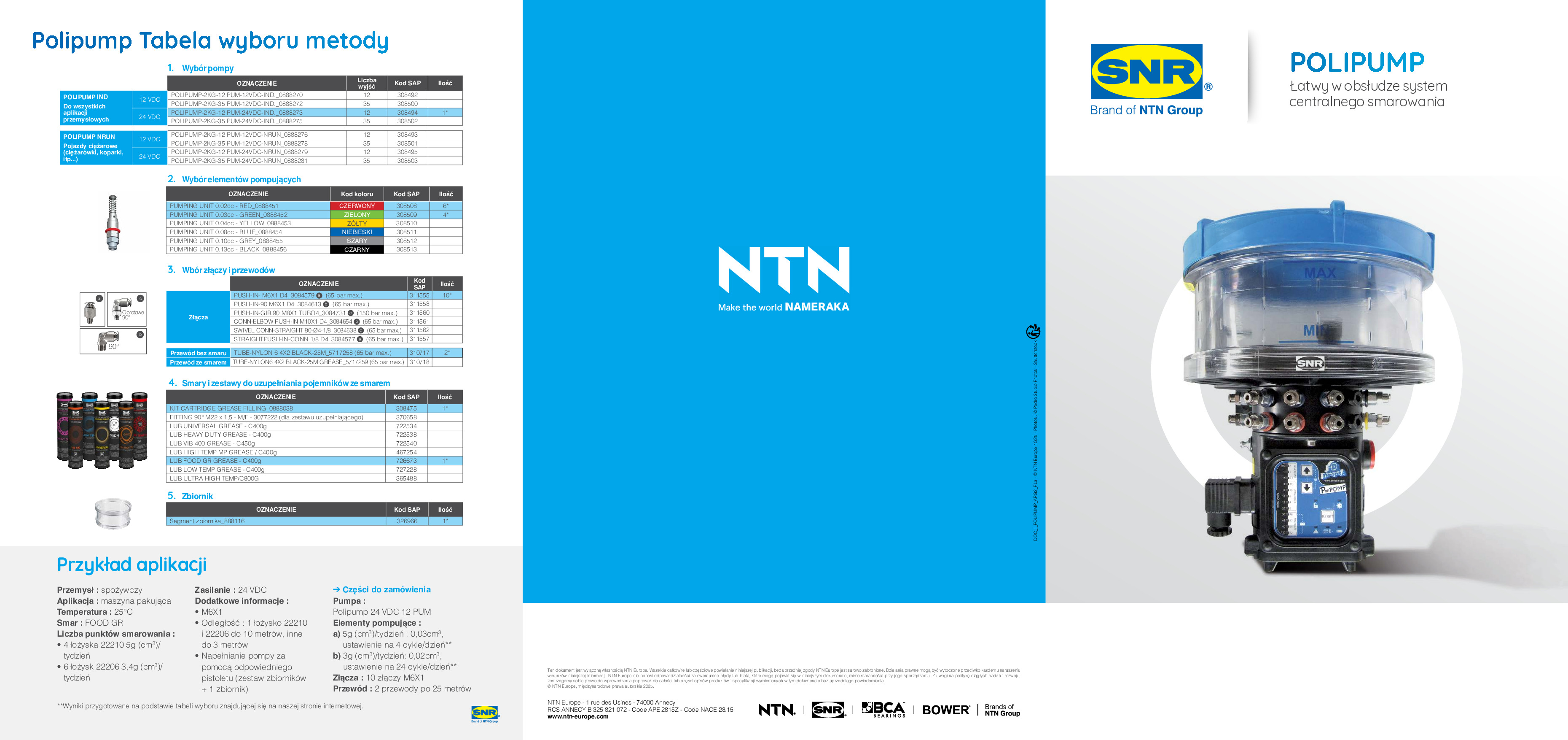 NTN SNR - POLIPUMP - Smarownica automatyczna