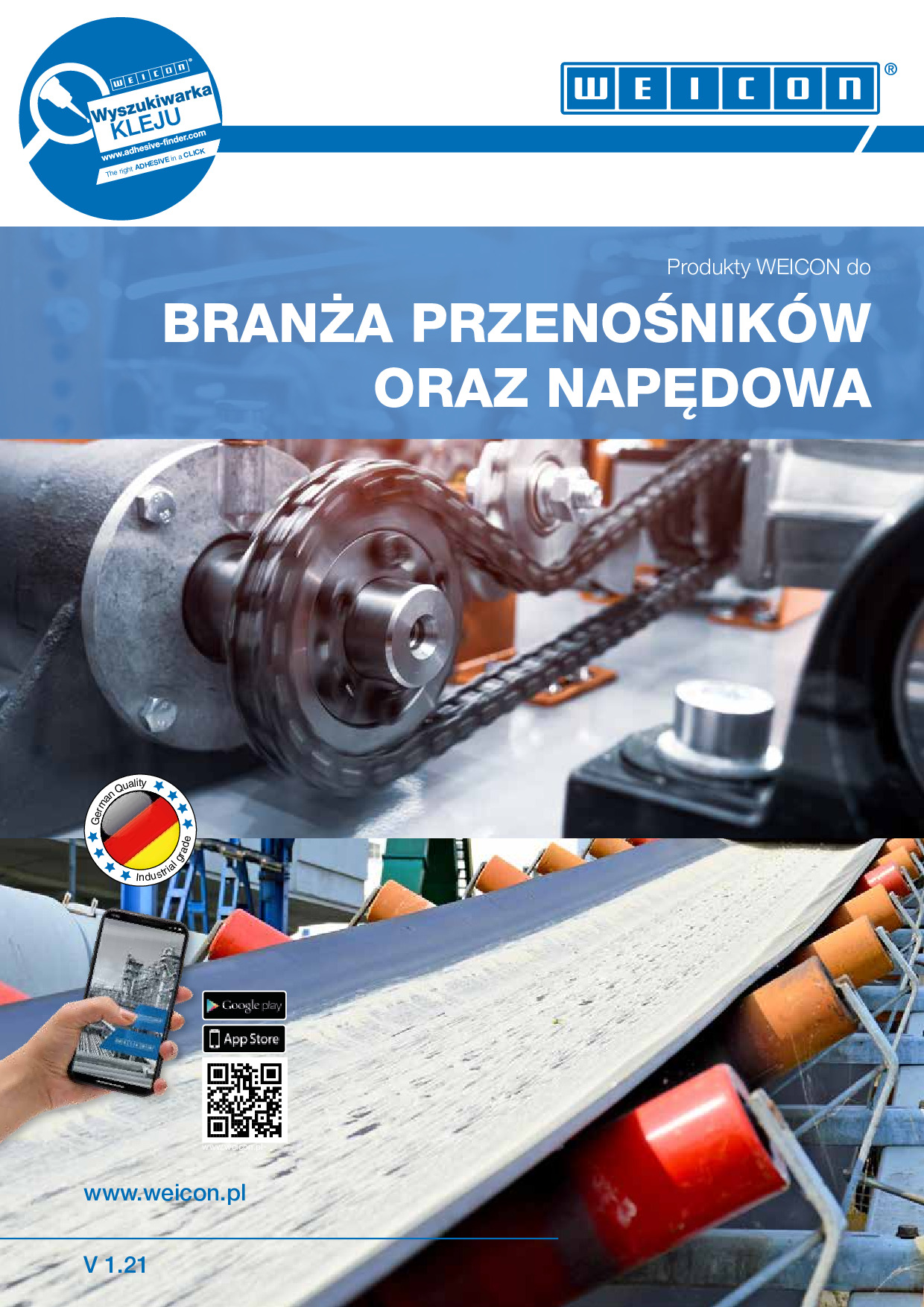 Weicon - Branża przenośników oraz napędowa