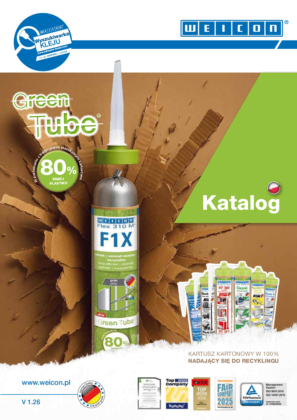 Weicon - Katalog produktów 2026