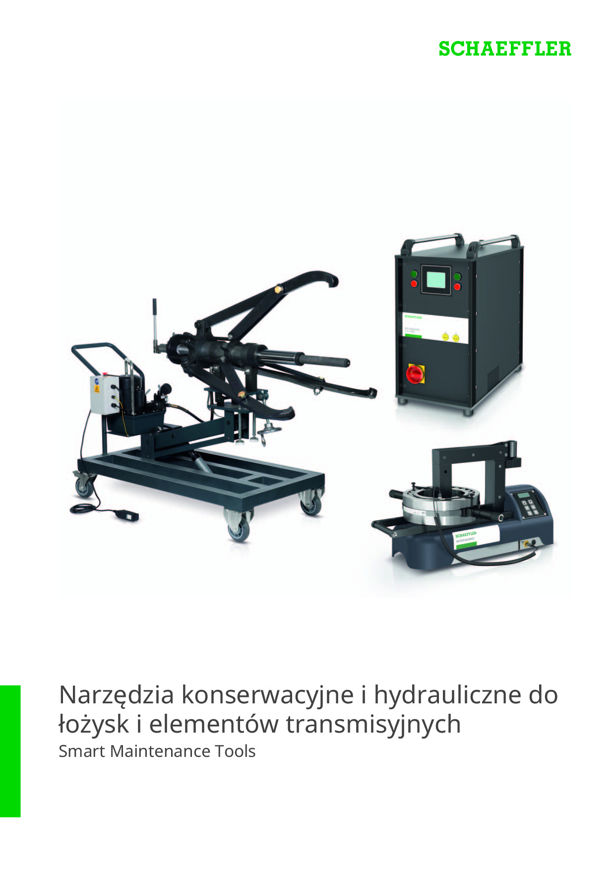 Schaeffler - narzędzia konserwacyjne i hydrauliczne do łożysk i elementów transmisyjnych